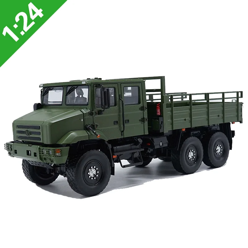 Тактический грузовик из сплава 1:24 FAW свободный MV3 военный транспортер модель