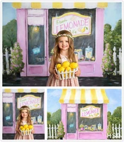 lemon fruit photography background birthday party banner newborn baby backdrop photophone photocall photo studio w 5475