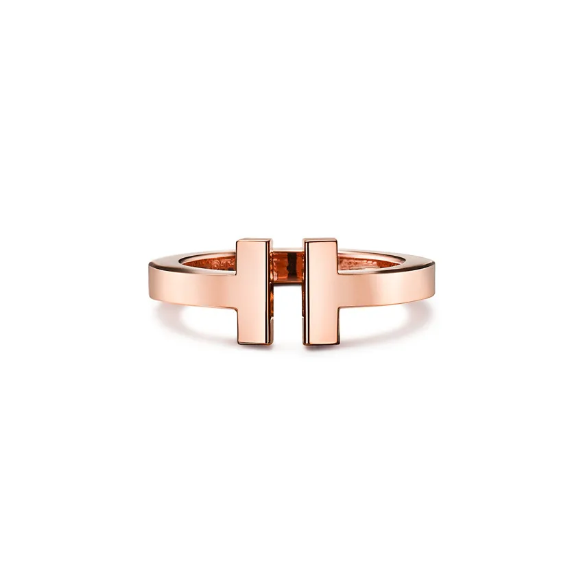 

Classic hot style simple letters ring
