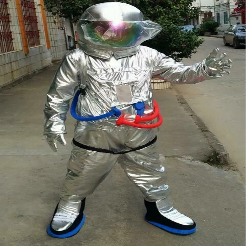 

Костюм талисмана для космонавта, костюмы, вечерние костюмы для взрослых, размер платья, игрушка «астронавт», одежда, реклама, карнавал, Хэлл...