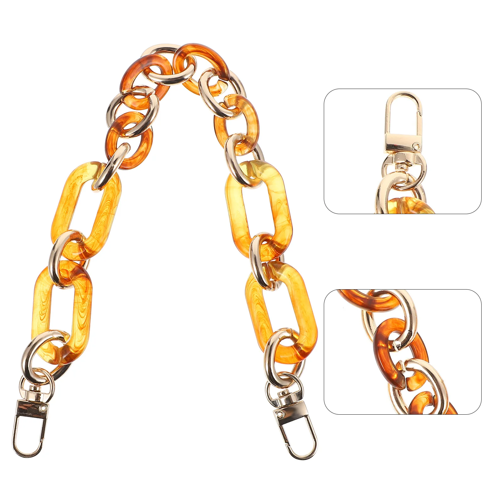 

Retro Bag Chain Resin Bag Hanging Ornament Unique Purse Chain Handbag Chain