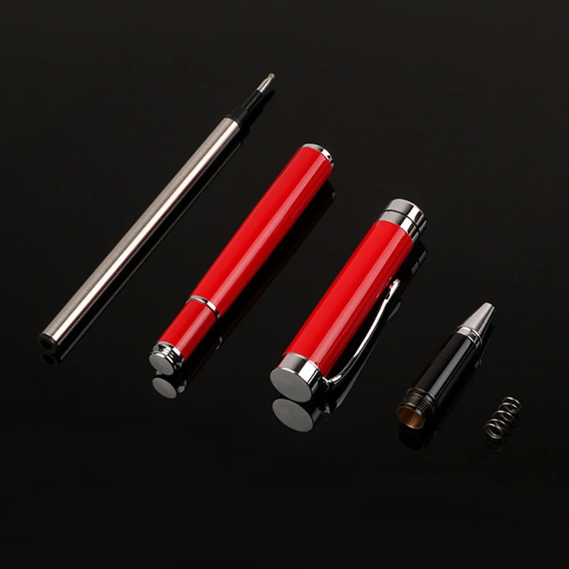 0 5 мм Высокое качество шариковая ручка для бизнеса роскошная металлическая