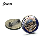 Военная Униформа Российской Федерации Air Force ВДВ брошь с символом ПАРАШЮТИСТА коммандос штырь отворотом Кнопка бижутерия со стеклянными кабошонами