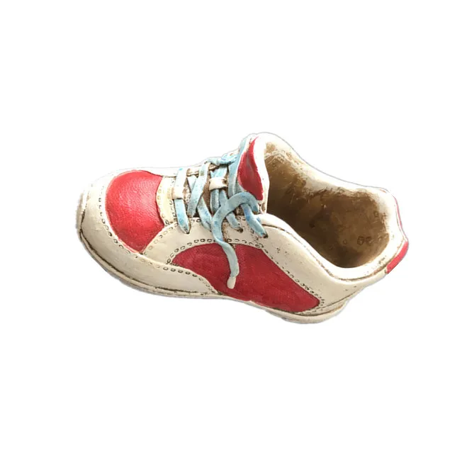 

Креативная силиконовая форма для цветочного горшка в форме обуви для украшения дома, 3D формы для бетонных Горшков