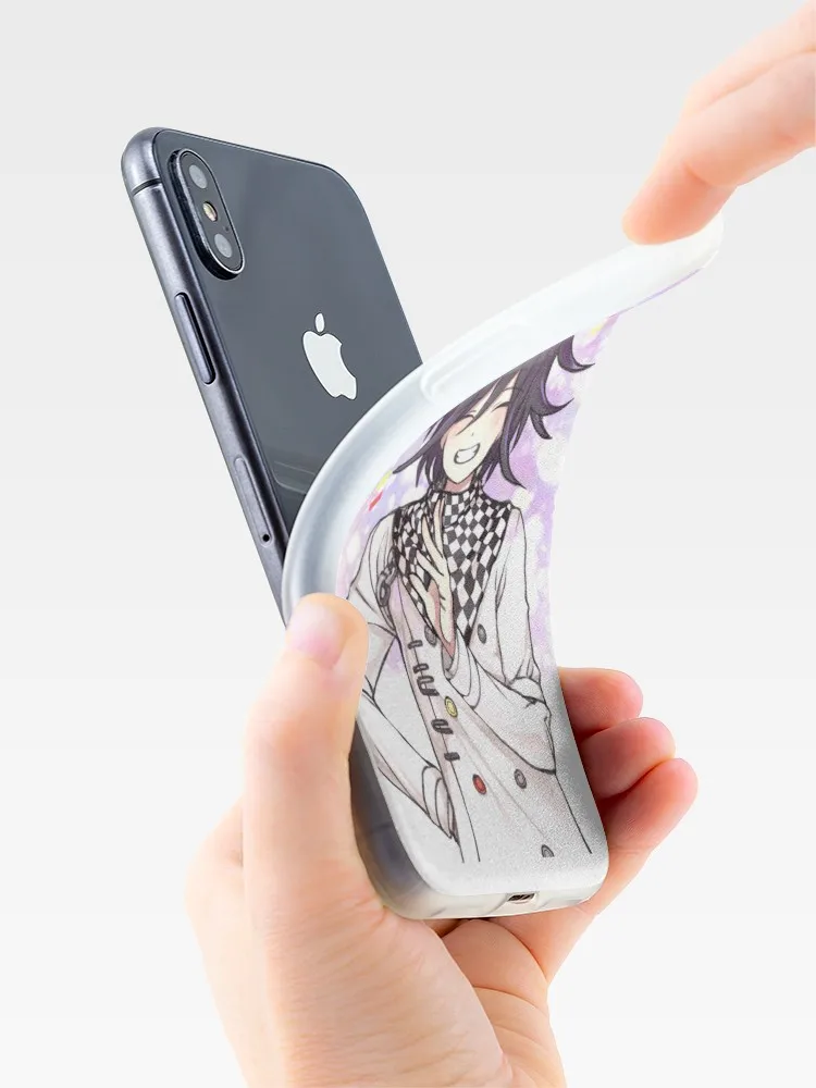 Kokichi Ouma(b чехол для iPhone X XS Max XR чехол для iphone 8 7 6 6S Plus Мягкий силиконовый прозрачный