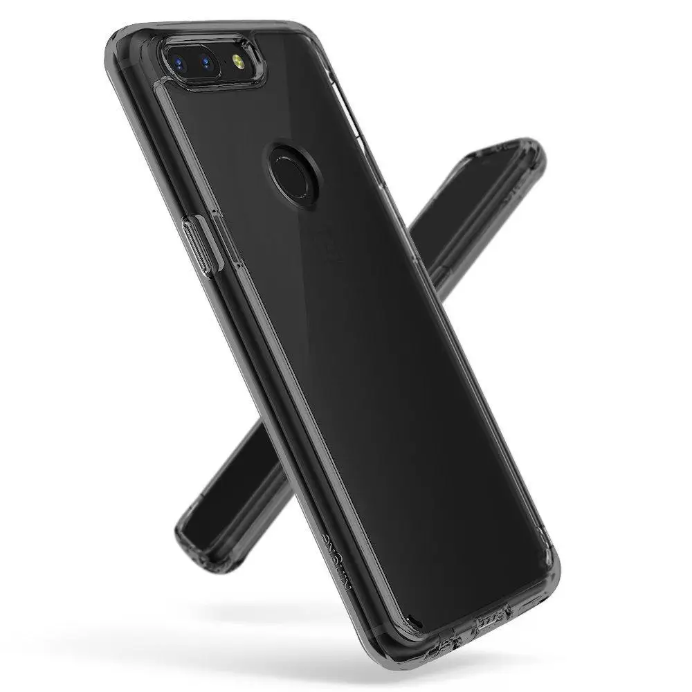 Оригинальный Ringke Fusion чехол для телефона Oneplus 5T Прозрачный задний бампер из