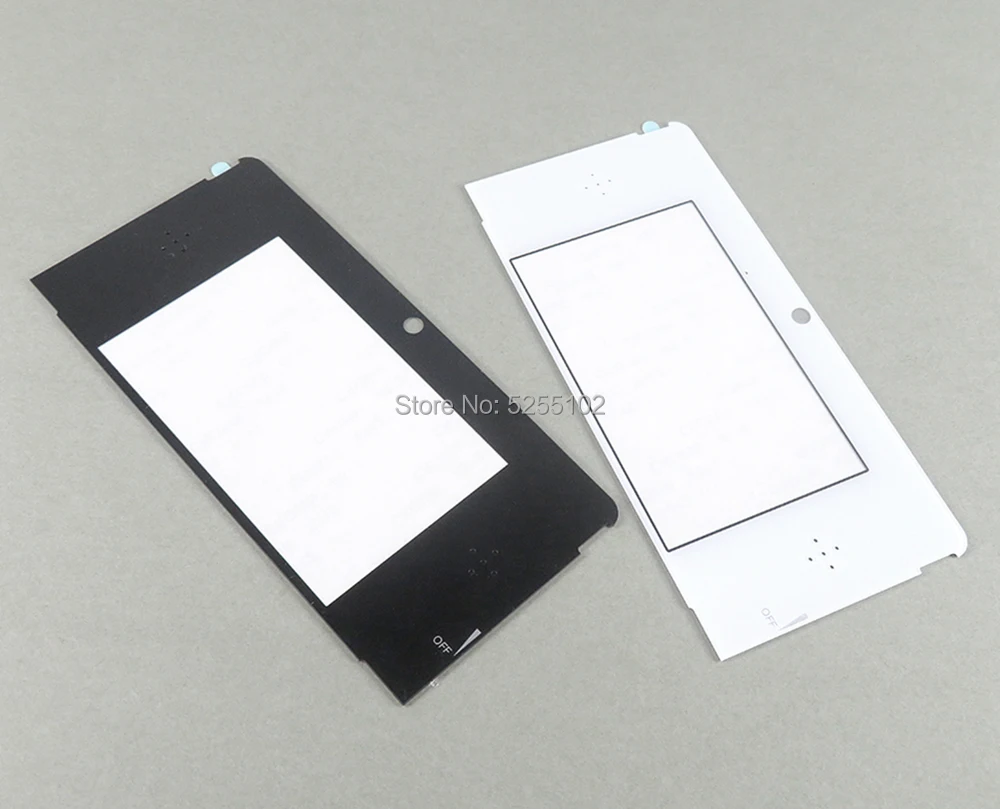 Оригинальный верхний передний ЖК-экран 2 шт. замена стекла для Nintendo 3DS зеркальная