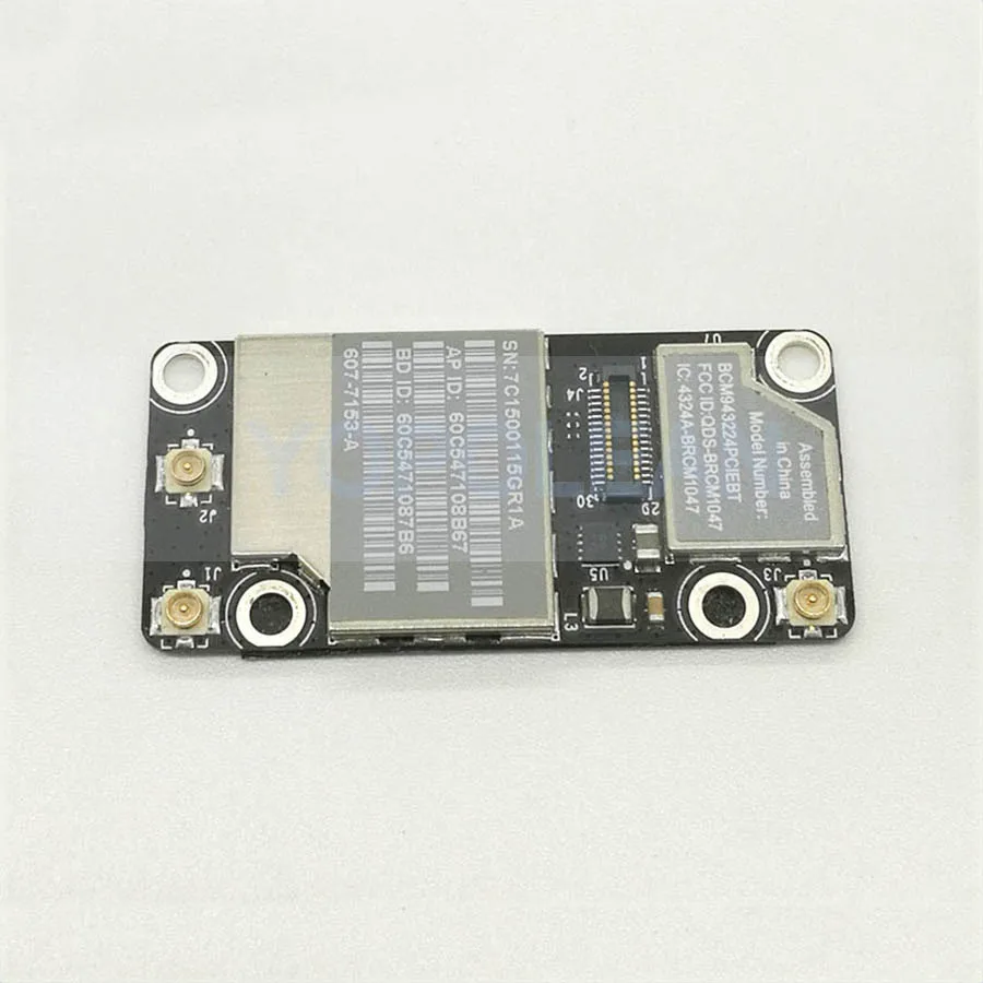 Оригинальная Bluetooth WiFi Карта Аэропорта для Macbook Pro 15 &quotA1286 Mid 2010 EMC 2353 BCM943224PCIEBT |