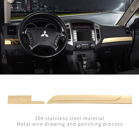 Аксессуары Mitsubishi Pajero v87v93v95v97v98, накладки на центральную консоль Pajero io Full Pinin Montero, модификация, украшение