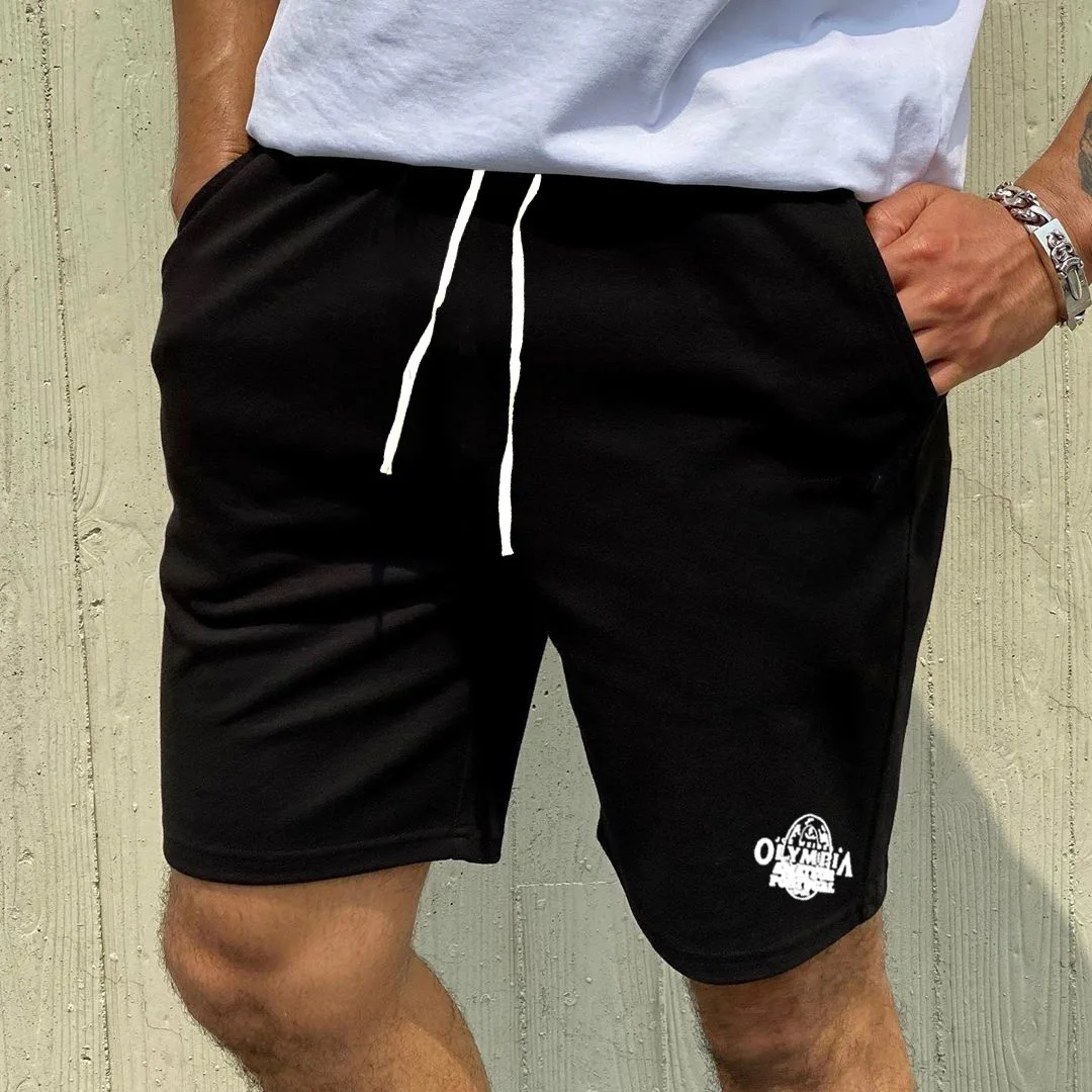 

Bodybuilding Shorts Man Summer Gyms Workout Male Cotton Sportswear Outdoor Jogger Fitness Loose Brand Short Pants