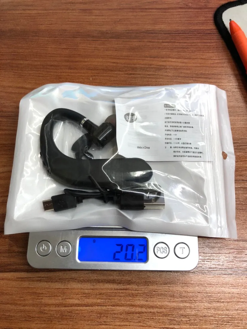 

S109 V5.0 Bluetooth Wireless Earphone Handsfree Business Headset Drive Call Mini Wireless Earphone Earbud For Xiaomi With Mic
