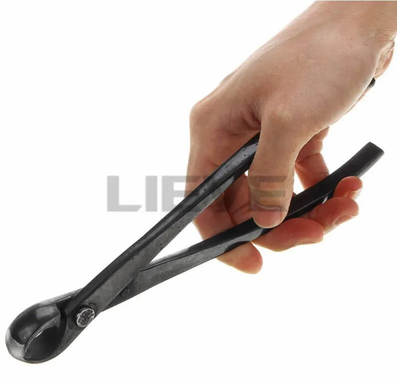 210 мм круглая режущая машина профессиональная выпуклая ручка садовые инструменты для бонсай, ножницы, нож.