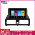 Автомагнитола 6G + 128G QLED 4G LTE, мультимедийный видеоплеер для Honda Accord 7 2002 2003 2004 2005 2006 2007 2DIN, GPS-навигация, DVD