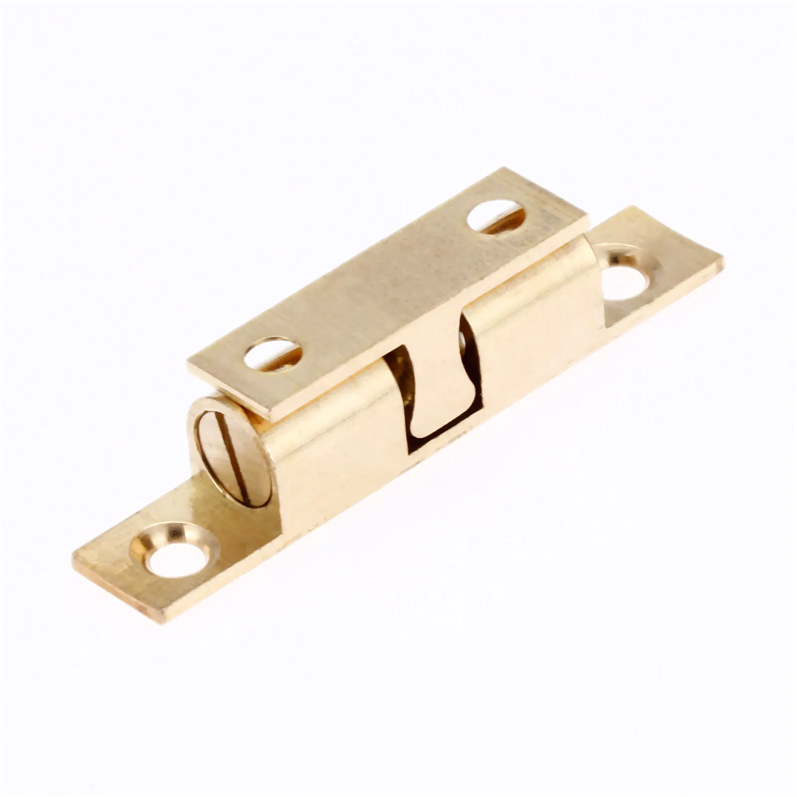 DRELD 1Pc 60mm Brass Double Ball Catch Cabinet Door Latch All Copper Touch Beads Lock Spring Clip Catches | Обустройство дома