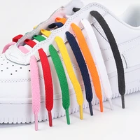 classic shoe laces af1 casual shoes black and white shoelaces take a walk sports competition flat shoelace precision weaving