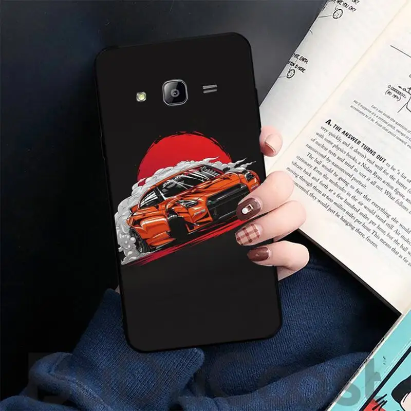 

Japan Anime Initial D Car Phone Case For Samsung galaxy S 7 8 9 10 20 edge A 6 10 20 30 50 51 70 note 10 plus