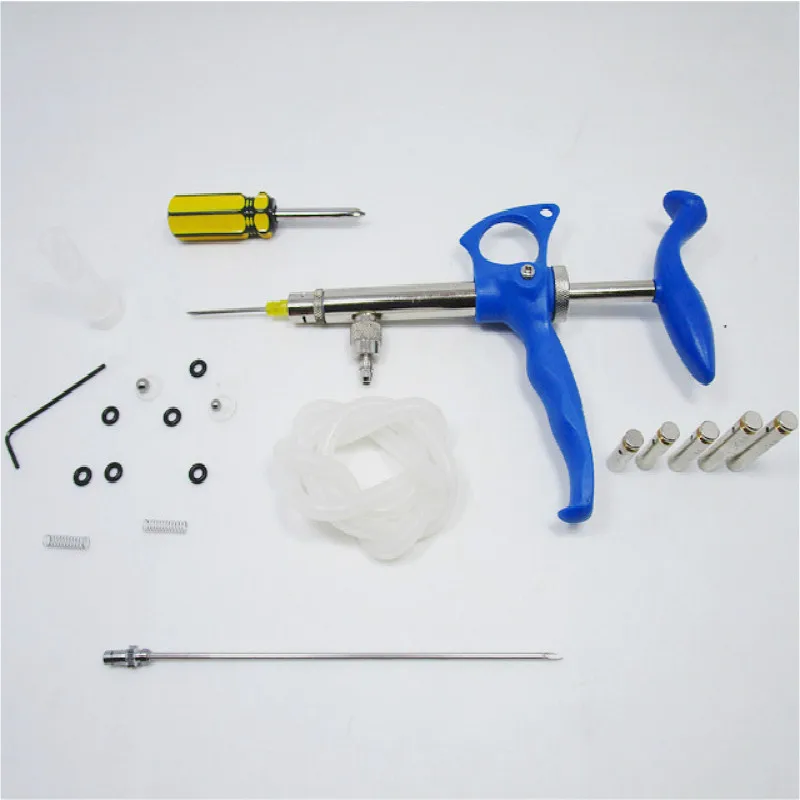 Непрерывный шприц для разведения животных и птицы из нержавеющей стали |