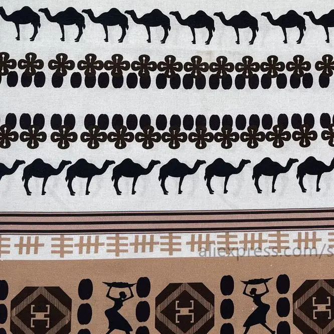 50x110 см египетская таинственная верблюжья хлопковая ткань для тканей детский