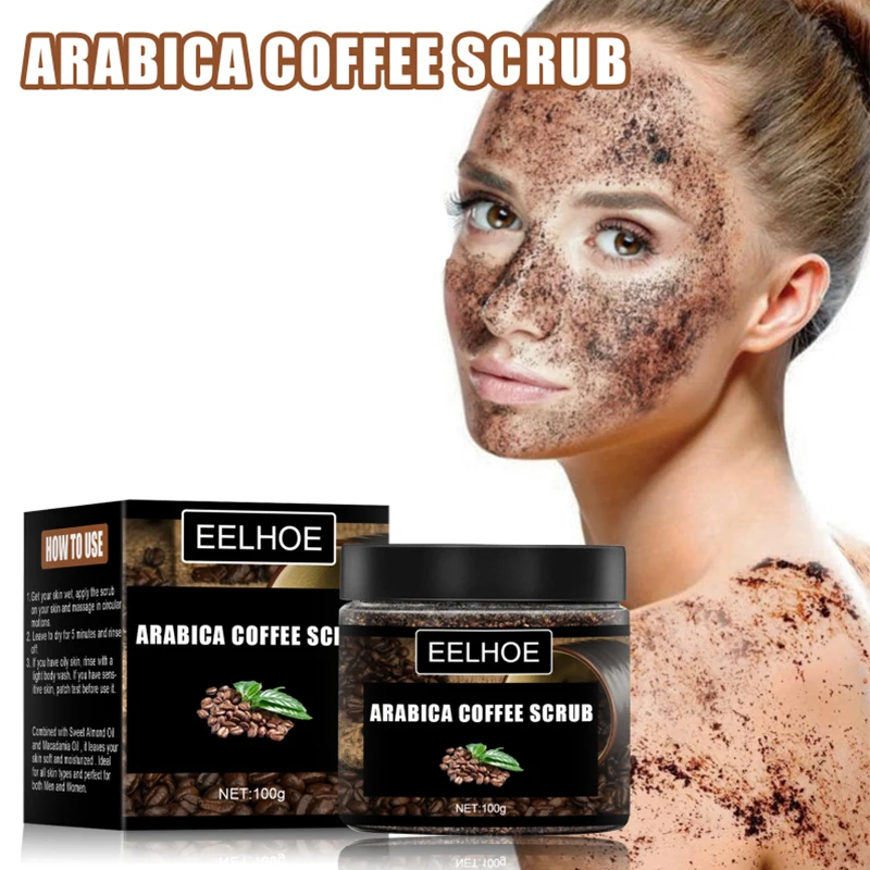

EELHOE Facial Body Scrub Cream Exfoliating Cream Deep Cleaning All Skin Types Smooth Moisturizing Skin Exfoliator Scrub Cream