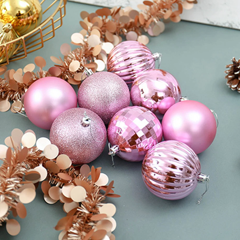 34pcs 40CM Christmas Xmas Tree Ball Decorations For Home Bauble Hanging Party Ornament Decor Supplies | Дом и сад