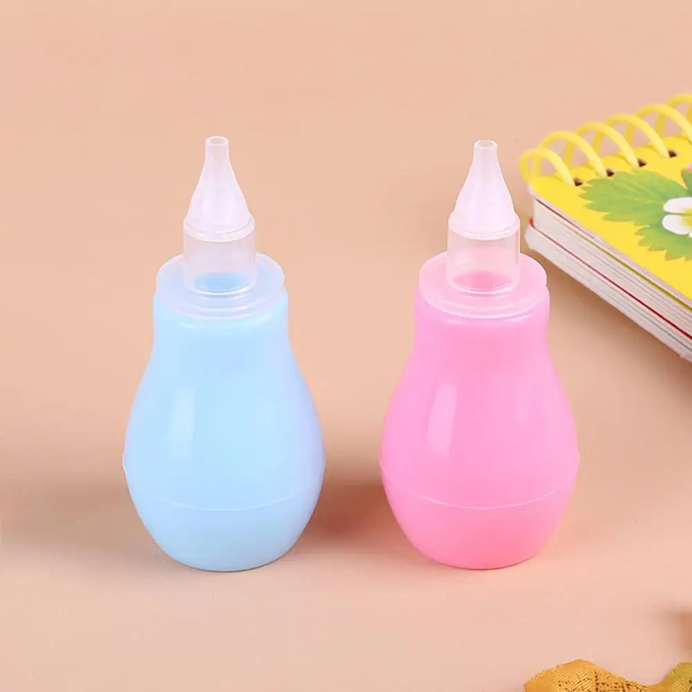 Aspirador Nasal seguro para beb&eacute;, aspirador de succi&oacute;n, limpiador de nariz, moco, Runny, inhalaci&oacute;n-1