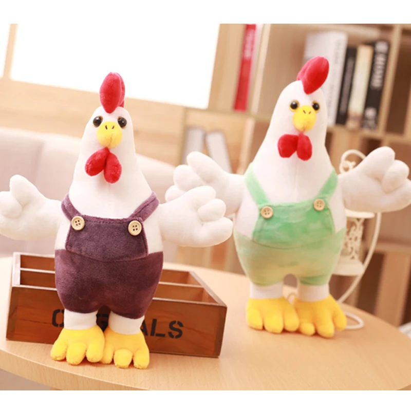35 см курица Кукла Мягкие и плюшевые животные детские игрушки петух куклы мягкий