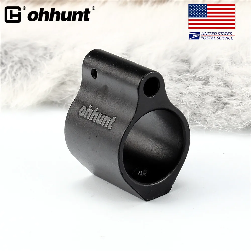 Отправка из США Ohhunt алюминиевый газовый блок низкопрофильный набор винтов