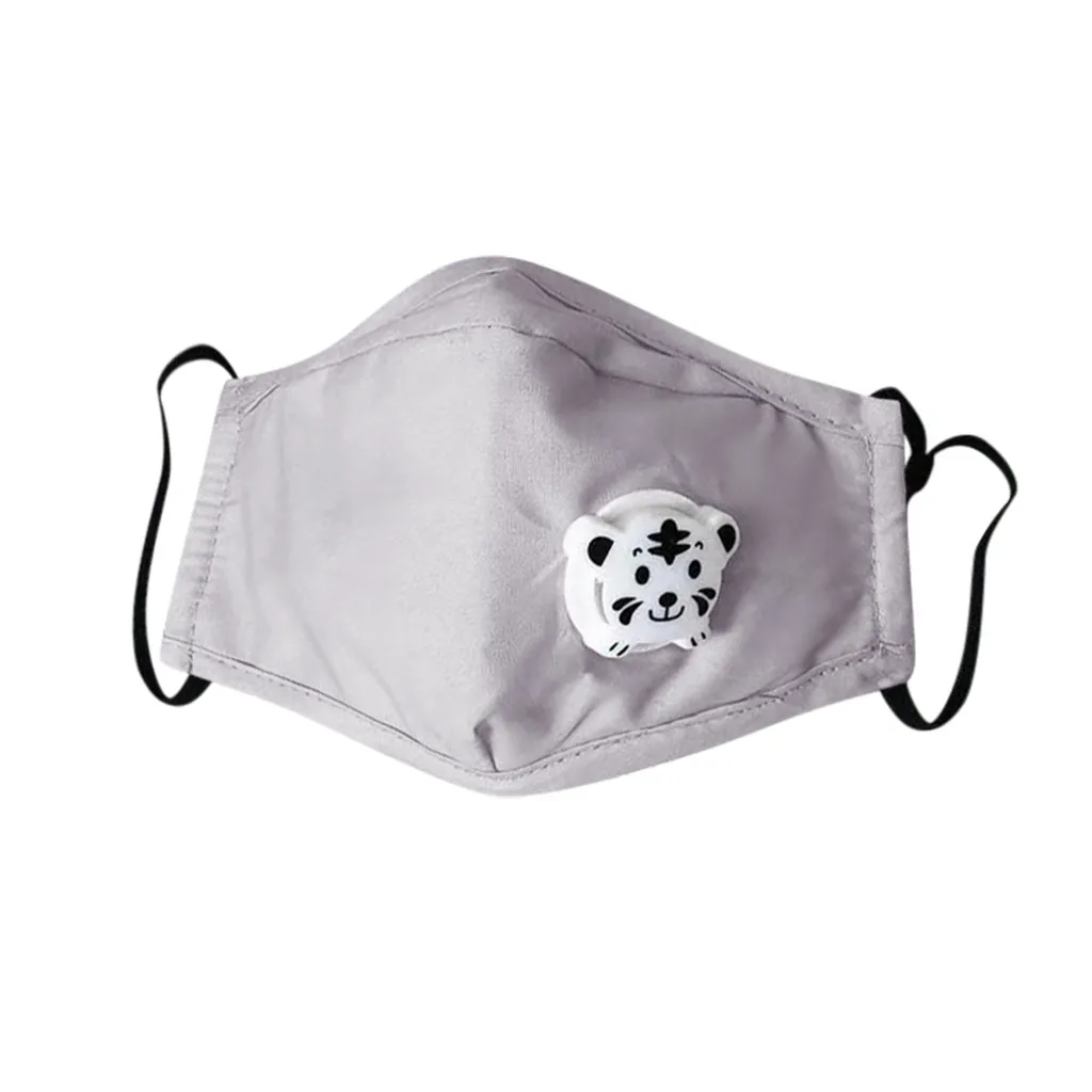 3 шт. Детская Хлопковая моющаяся Регулируемая Маска для защиты от дыхательных