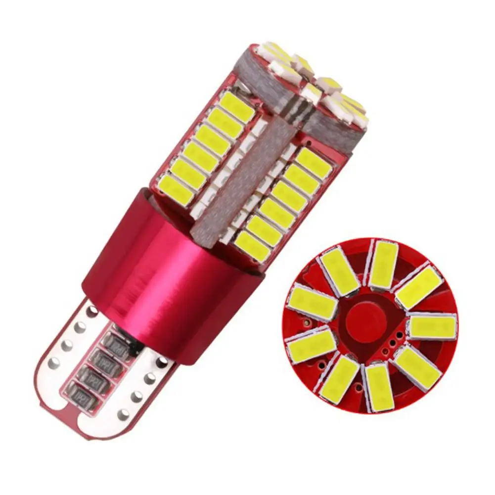 

T10 3014 No Error Car Marker Light Parking Lamp 57 SMD Motor Wedge Bulb