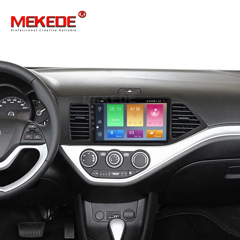 2Din 8 ядер 4 + 64G Android 10 IPS экран автомобильное радио для KIA PICANTO Morning 2011 2012 2013 2014 GPS