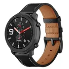 Ремешок из натуральной кожи для часов Huami Amazfit GTR 47 мм 42 мм, браслет на запястье для Huami Amazfit Pace часы Stratos Band 22 мм