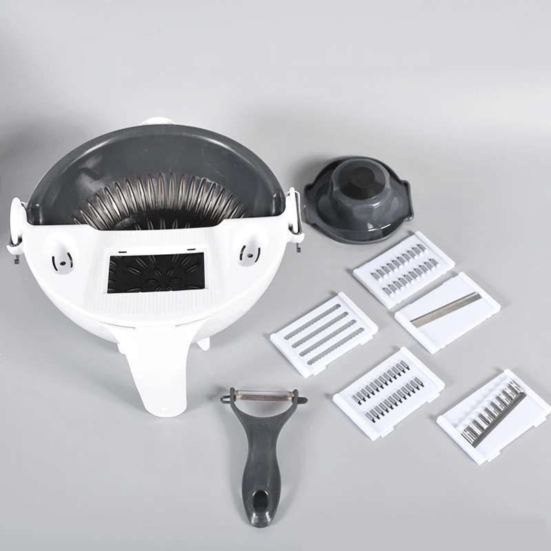 Новинка 7 в 1 многофункциональная сливная корзина измельчитель овощей