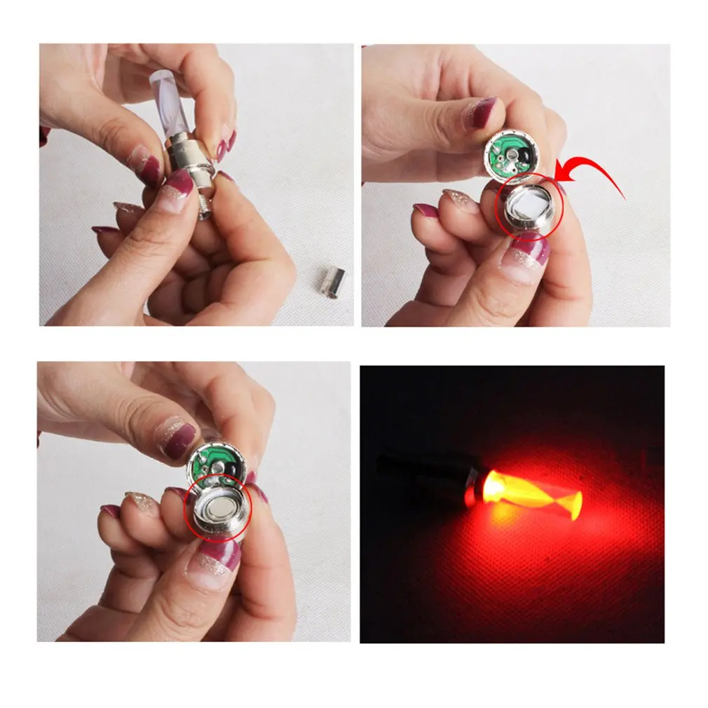 Велосипедные шины велосипедные колпачки для колес светодиодный фонарь