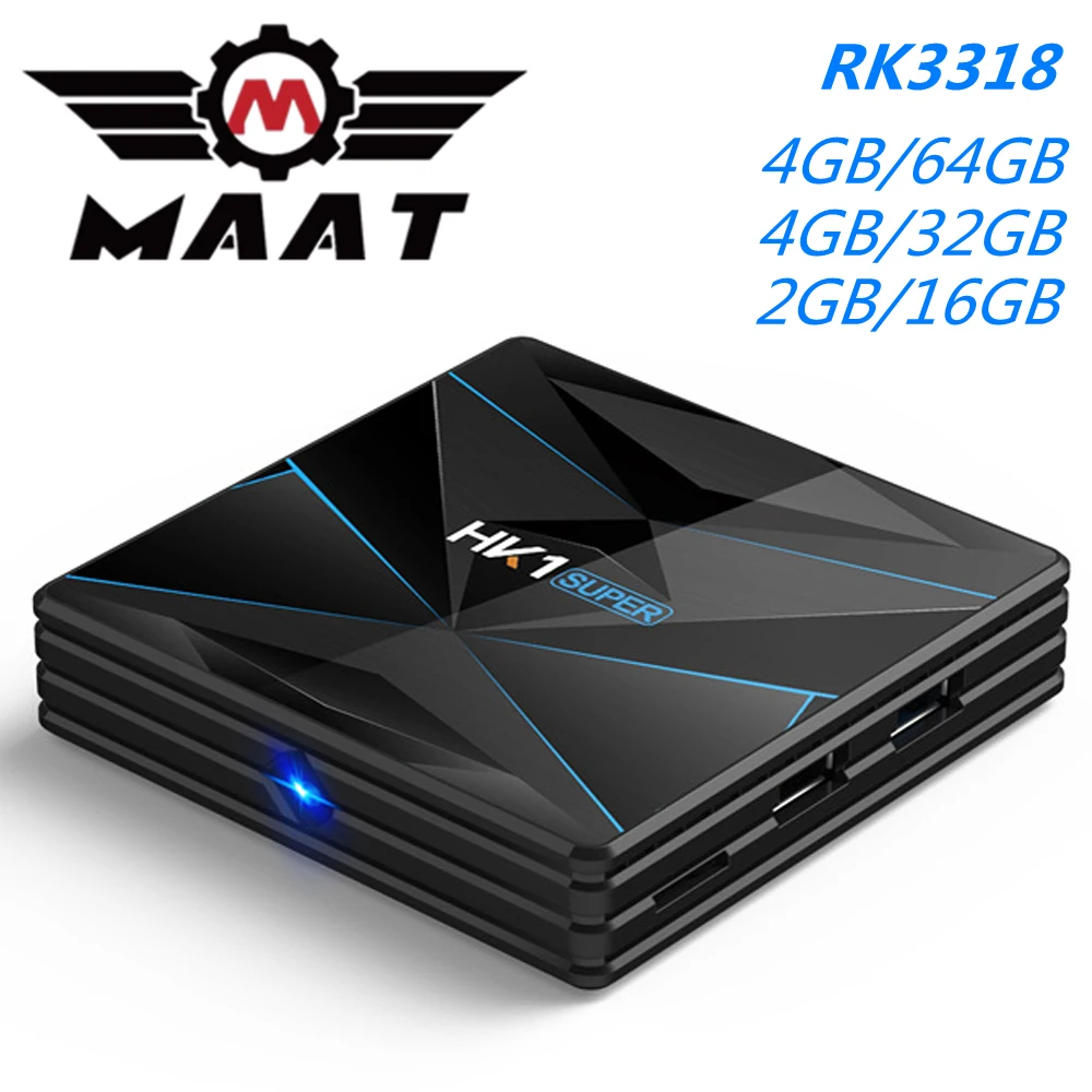 Умная ТВ приставка с четырёхъядерным процессором ОЗУ 4 Гб ПЗУ 64 ГБ 32 Android 9