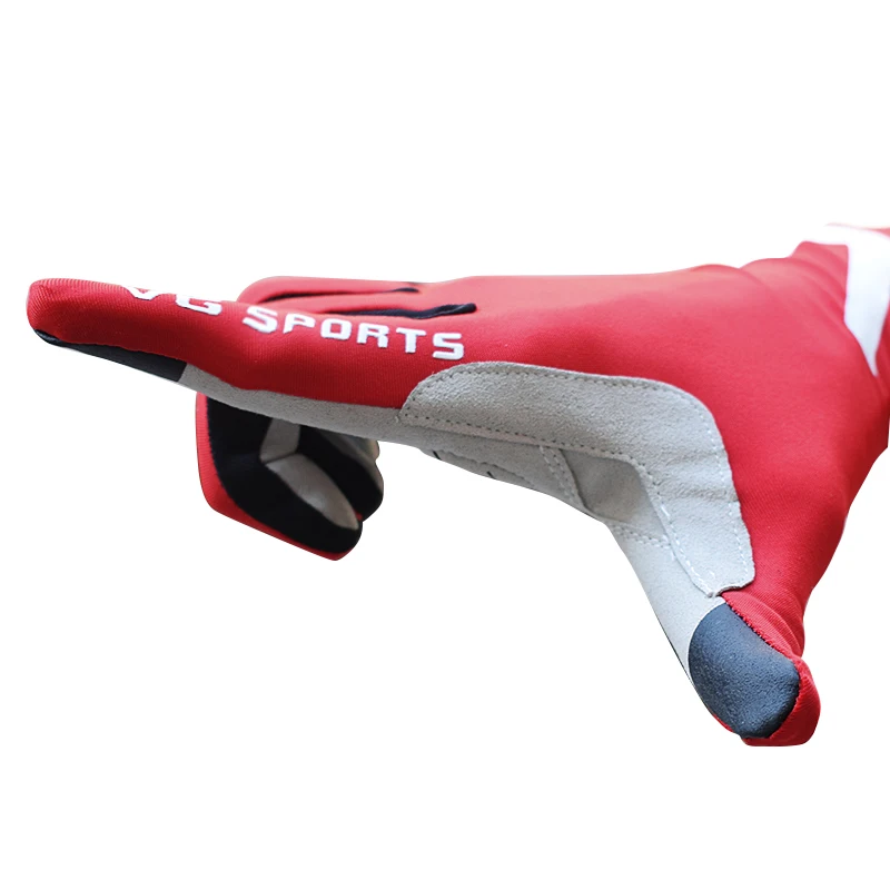 Спортивные велосипедные перчатки VG с длинными пальцами гелевые Нескользящие для