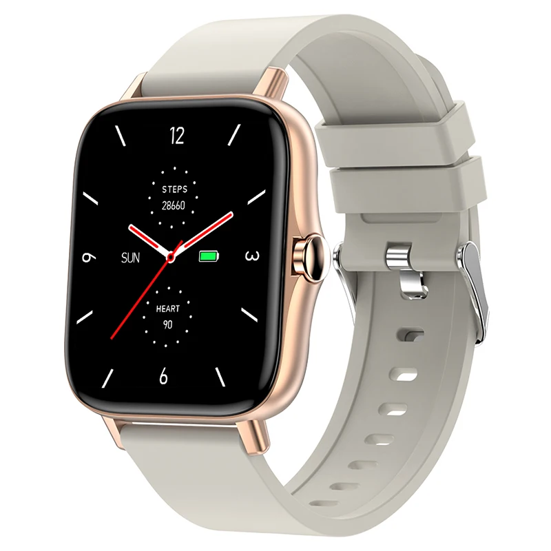 

Умные часы T4 с Bluetooth (получение/совершение вызова), сенсорный экран 1,7 дюйма, пульсометр, фитнес-трекер, воспроизведение музыки, умные часы