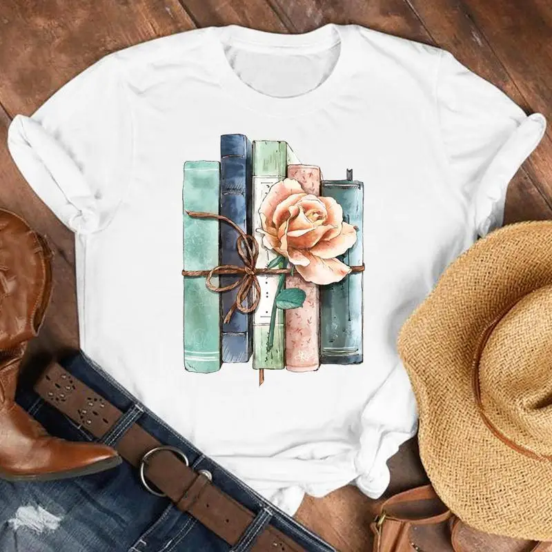 

Женская Винтажная футболка в стиле 90-х, с коротким рукавом