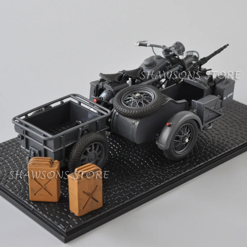 Коллекция литых под давлением военных моделей в масштабе 1:24 SS18 R75 Panzerfaust 30 сидекар