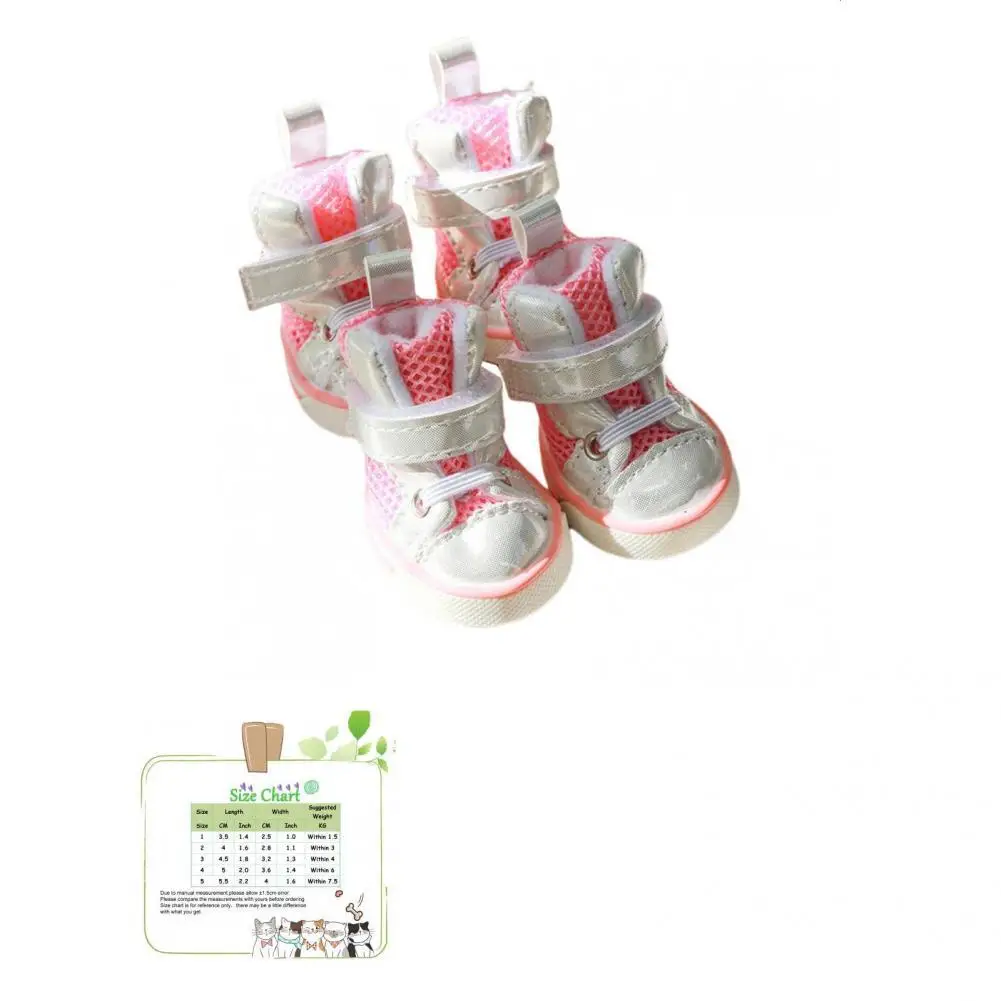 

Обувь для собак, обувь для домашних питомцев с застежкой, нескользящая подошва, носимые зимние ботинки для щенков