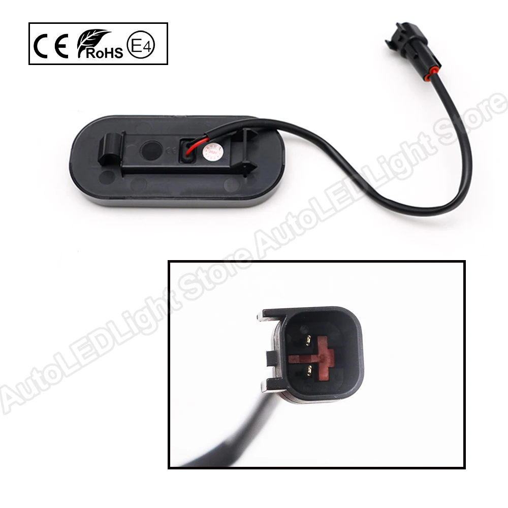 2 шт. дымчатые линзы светодиодный боковой габаритный фонарь светильник янтарного