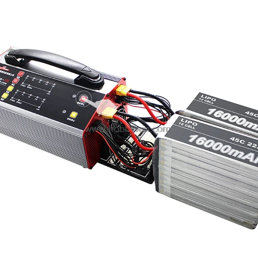 Зарядное устройство для аккумуляторов UP1200AC DUO LiPo LiHV 6 12s больших дронов RC