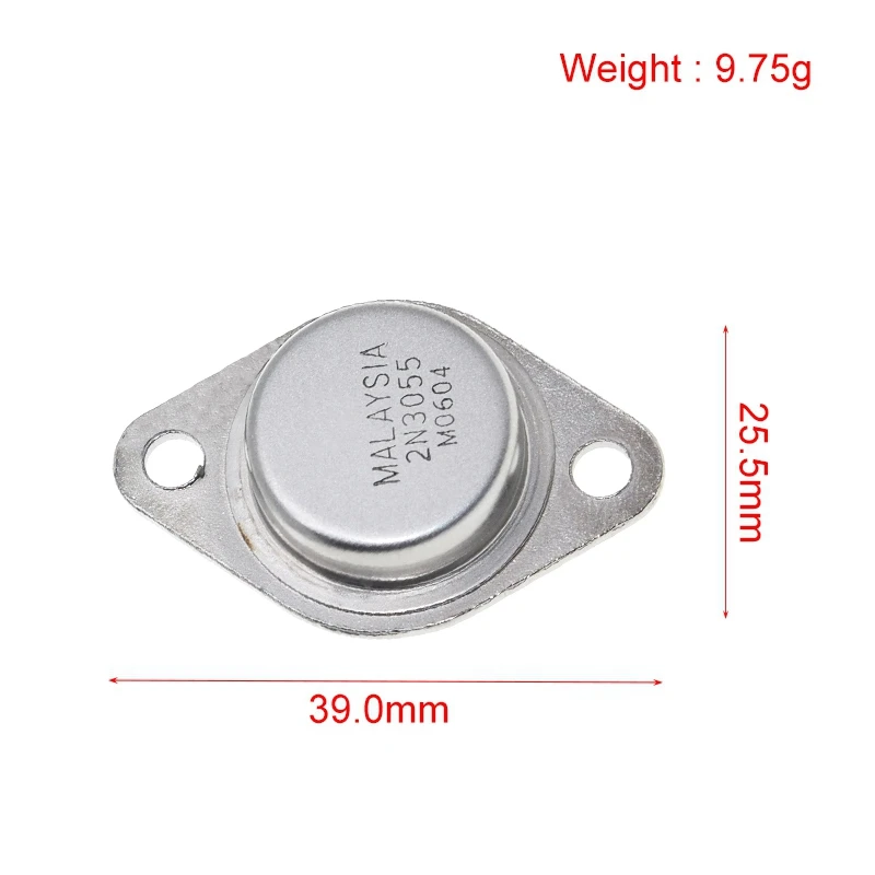 ТРАНЗИСТОР 2N3055 TO-3 15A 60V NPN AF Amp Audio Power 5 шт. | Электронные компоненты и принадлежности