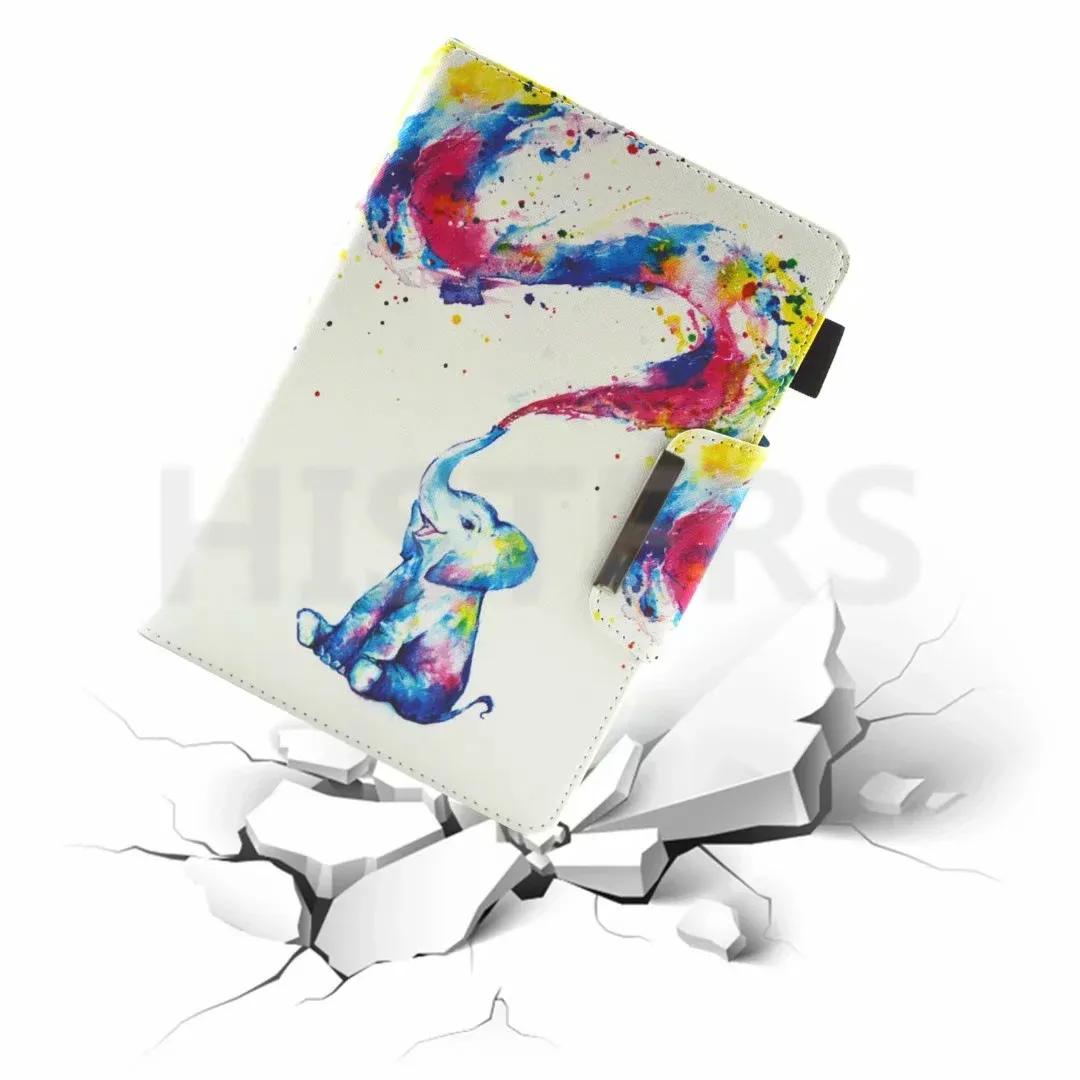 STYLE 1-QCDX Универсальный чехол для планшета 10,1 дюймов lenovo Tab E10 TB-X104F TB-X104L Магнитный чехол с карманом для карт+ ручка - Цвет: STYLE 1-QCDX