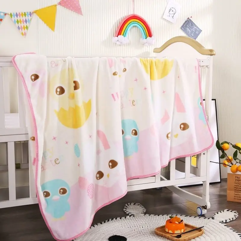 

Four Seasons Universal Double-sided Thicken Cloud Mink Velvet Blanket Multipurpose Soft Warm Blanket Children Lunch Break Blanke