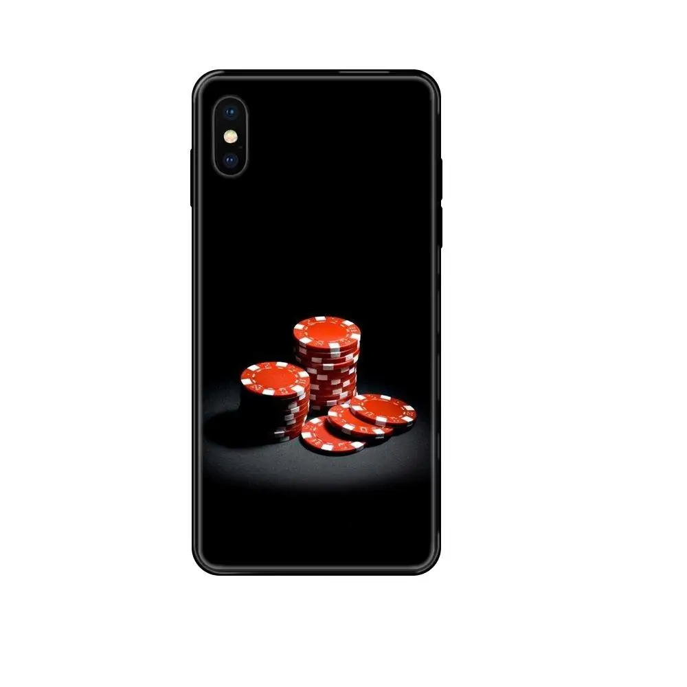 For Redmi 3S 4X 4A 5 5A 6 6A 7 7A 8 8A 8T 9 9A K20 K30 S2 Y2 Pro Plus Ultra Poker Casino Pattern Buy Tpu Black Soft Phone | Мобильные