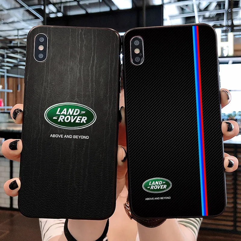 Модный автомобильный чехол Land Rover для iPhone X XS Max XR 6 6S 7 8 Plus 11 12 Mini Pro Samsung Galaxy Note 9 10 20 S10