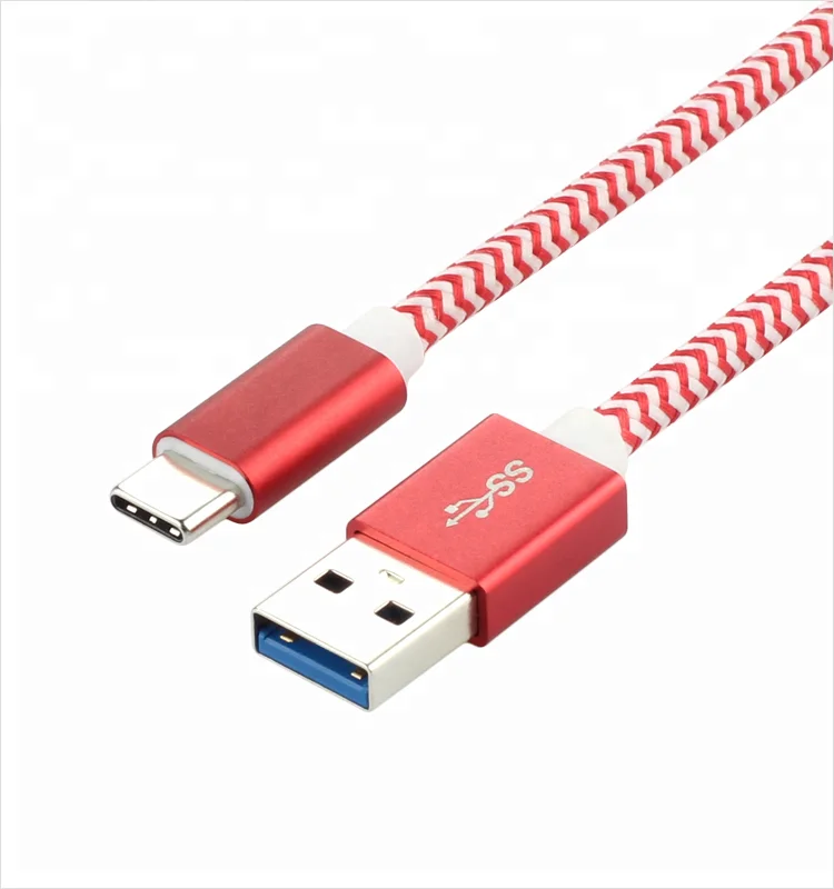 GloryStar 2020 Топ продавец Плетеный Дата кабель USB 3 1 Тип C алюминиевый корпус