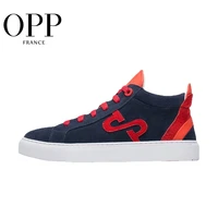 opp mens shoes summer breathable lace up boots leather mixed color shoes street style casual mens skate shoes