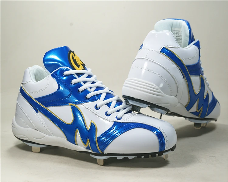 Мужские профессиональные стальные шипы бейсбольные Софтбол обувь для детей и