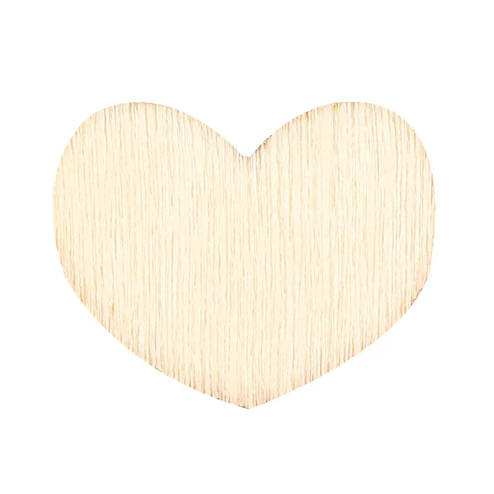 100 шт Любовь пуговицы в форме сердца деревянные Швейные назначения Ремесло